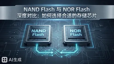 NAND Flash 与 NOR Flash 深度对比：如何选择合适的存储芯片